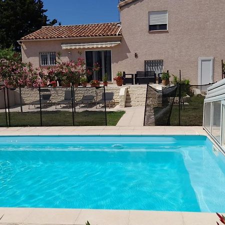 Villa Avec Plage A Pied Et Grande Piscine Sainte-Marie-la-Mer Esterno foto