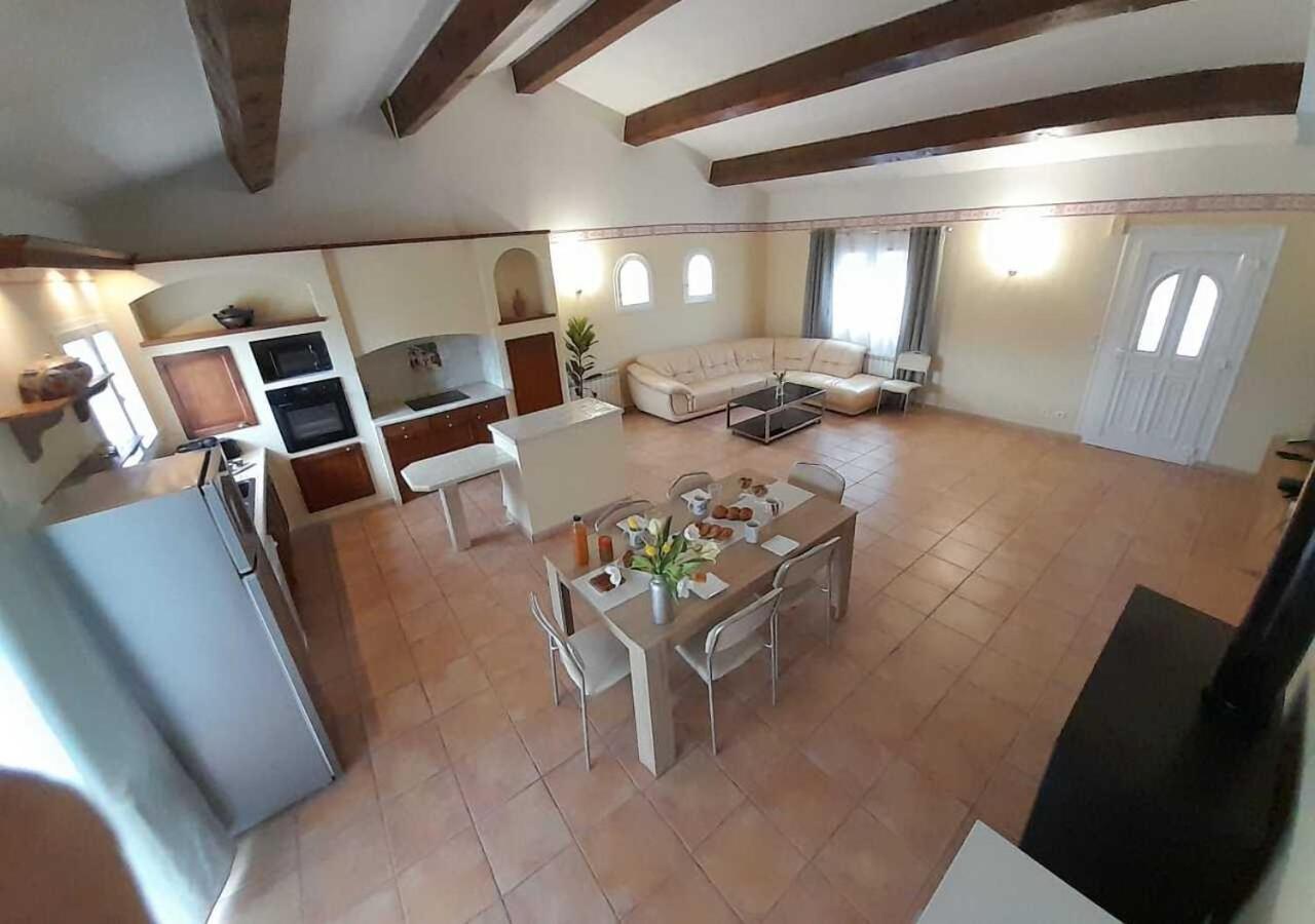 Villa Avec Plage A Pied Et Grande Piscine Sainte-Marie-la-Mer Esterno foto