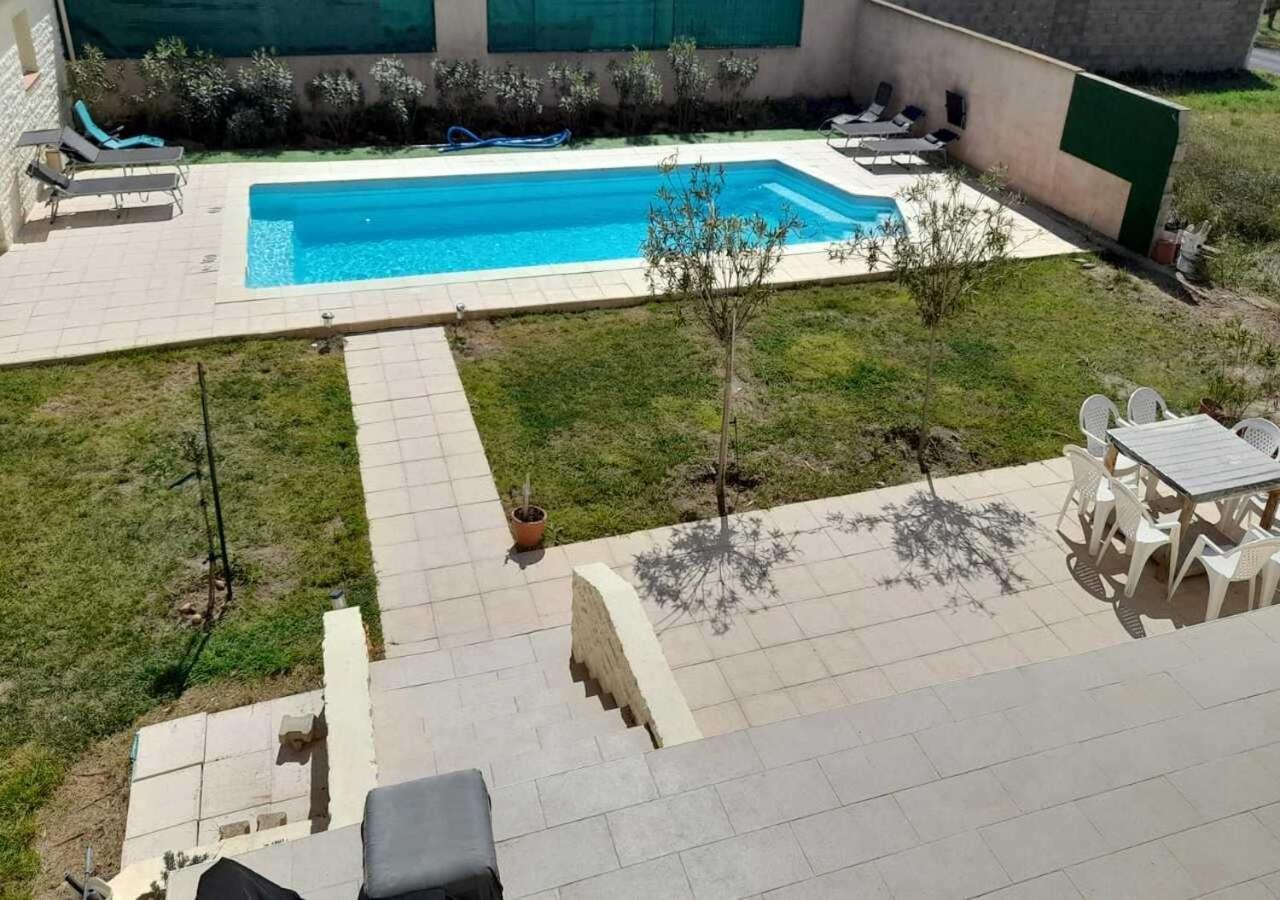 Villa Avec Plage A Pied Et Grande Piscine Sainte-Marie-la-Mer Esterno foto